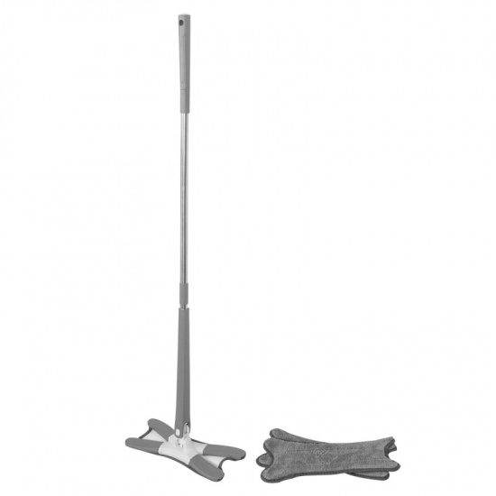 ISMA Швабра Х-образная с функцией отжима ISMA-22(grey) - 1
