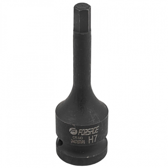 FORSAGE Головка-бита 6-гранная ударная 7мм,1/2" F-24407807MPB - 1