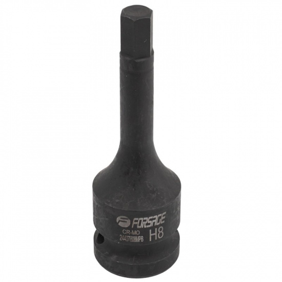 FORSAGE Головка-бита 6-гранная ударная 8мм,1/2" F-24407808MPB - 1