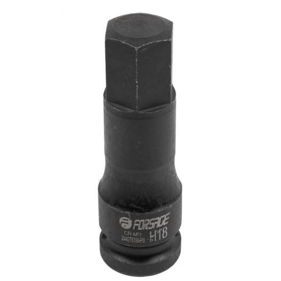 FORSAGE Головка-бита 6-гранная ударная 18мм,1/2" F-24407818MPB - 1