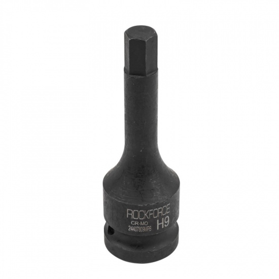 ROCK FORCE Головка-бита 6-гранная ударная 9мм,1/2" RF-24407809MPB - 1