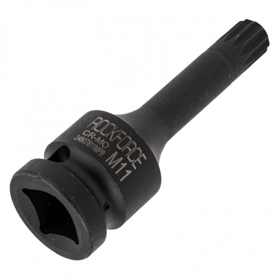 ROCK FORCE Головка-бита SPLINE ударная M11,1/2" RF-24807811MPB - 1
