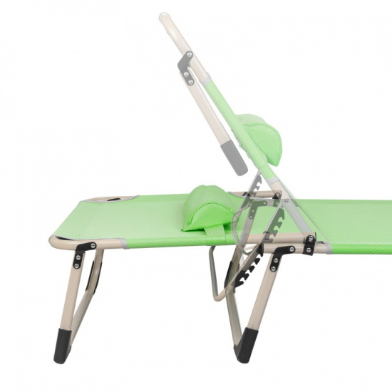 ISMA Шезлонг с зонтиком ISMA--FG-HY-8007Z - 1