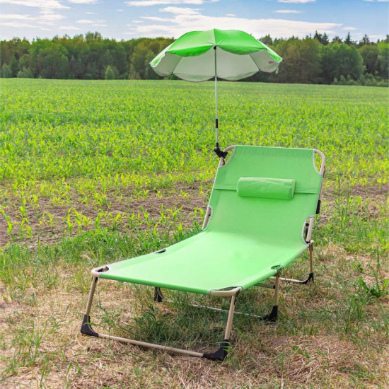 ISMA Шезлонг с зонтиком ISMA--FG-HY-8007Z - 1