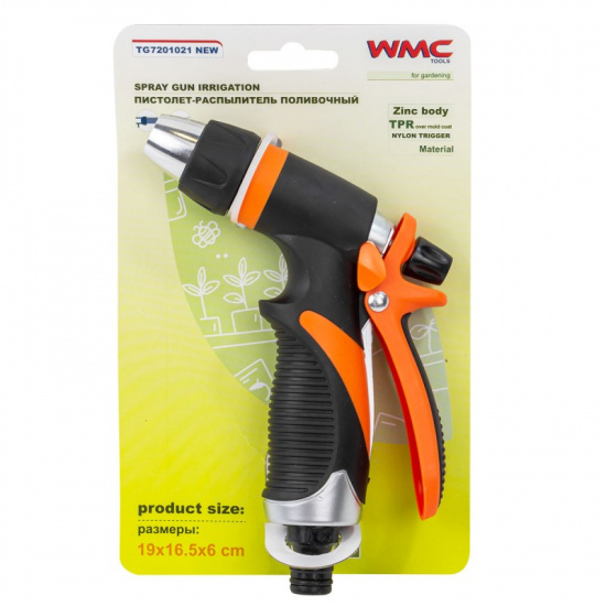 WMC TOOLS Пистолет-распылитель поливочный WMC-TG7201021 NEW - 1