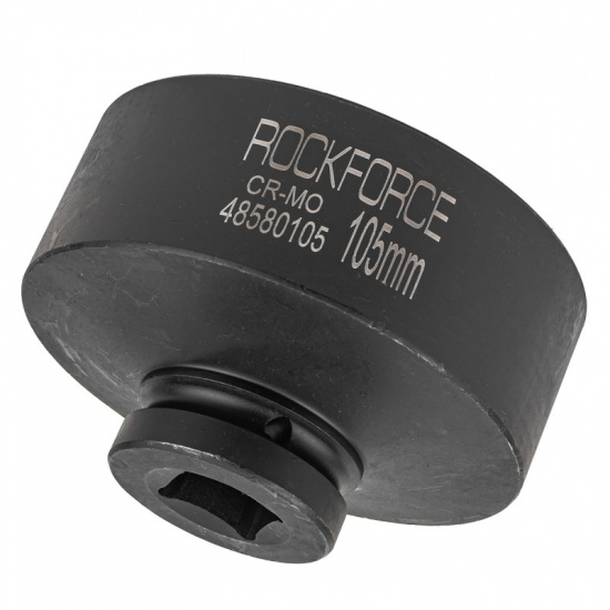 ROCK FORCE Головка ударная глубокая, 1", 105мм (6гр.) RF-48580105 - 1