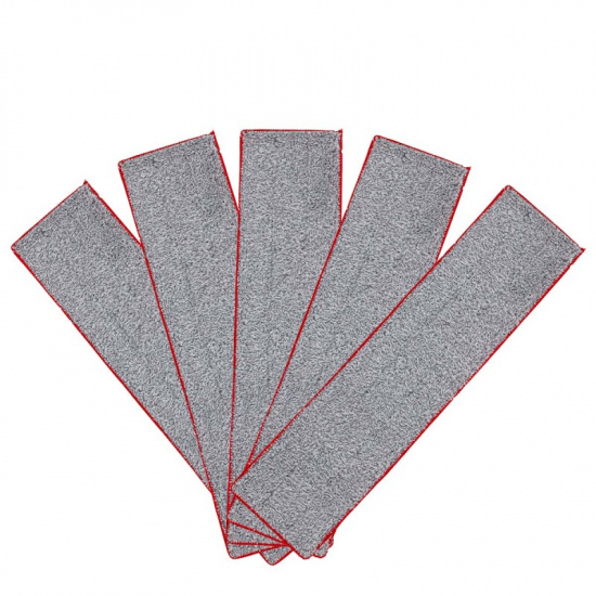 WMC TOOLS Накладка сменная из микрофибры для швабры WMC-04 (5 шт/к-т) WMC-mop4-5pcs - 1