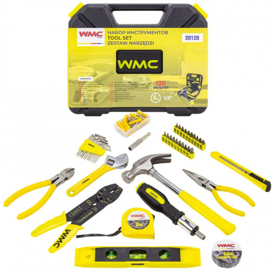 WMC TOOLS Набор инструментов 120пр. WMC-20120 - 1