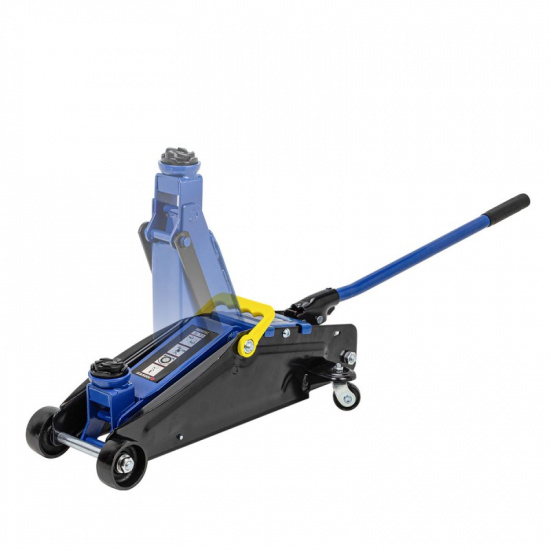 FORSAGE Домкрат подкатной гидравлический 2т (h min 135мм, h max 390мм) F-TR20003 - 1