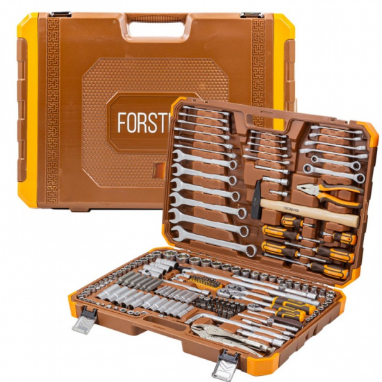 FORSTIME Набор инструментов 202пр. 1/4", 3/8", 1/2" (6гр.) FT-42022-5 - 1
