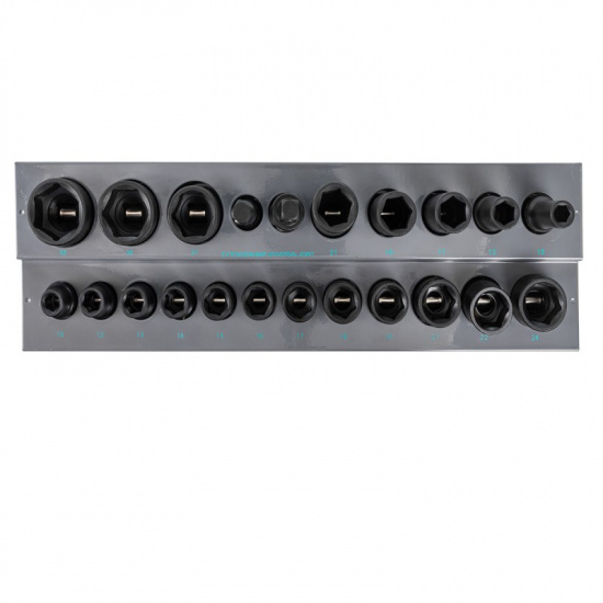 ILOFORCE Головки ударные 1/2", набор 22 пр. (6-гр.) IF-50221MPB - 1