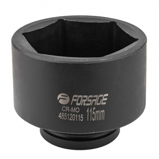 FORSAGE Головка ударная глубокая 1", 115мм (6гр.) F-485120115 - 1