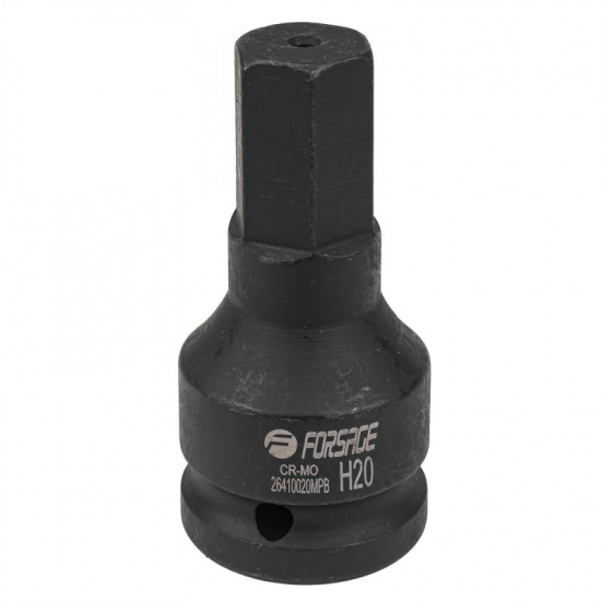 FORSAGE Головка-бита ударная 6-гранная 20мм, 3/4" F-26410020MPB - 1