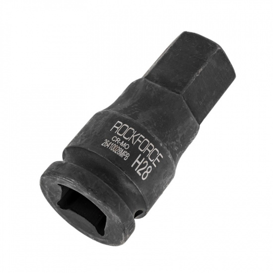 ROCK FORCE Головка-бита ударная 6-гранная 28мм,3/4" RF-26410028MPB - 1