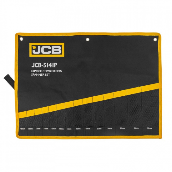 JCB Органайзер тканевый для набора ключей 14пр. JCB-5141P-P - 1