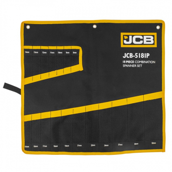 JCB Органайзер тканевый для набора ключей 18пр. JCB-5181P-P - 1