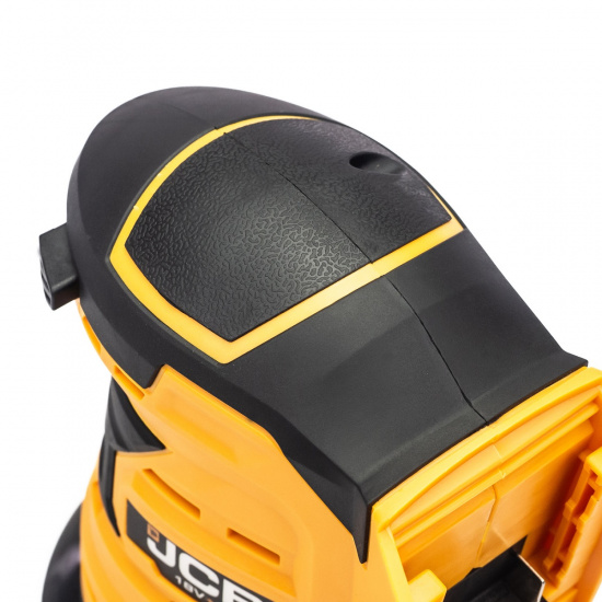 JCB Шлиф.машина орбит.аккум(18OS-B-E) 18V, 0-10 000об/мин,диаметр диска 125мм в к-те с зарядным у-вом (JCB-18VFC-E)2.4A и батареей аккум.(JCB-20LI-E)2.0AH JCB-18OS-2XB-E - 1