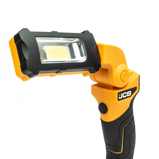 JCB Лампа светодиодная аккумуляторная 18V, 220 Lum, повротная головка 270град, без аккумулятора JCB-18IL-B-E - 1