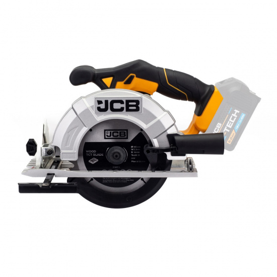 JCB Пила циркулярная аккумуляторная 18V, 3650 об/мин, диаметр диска 165 мм, без аккумулятора JCB-18CS-B-E - 1