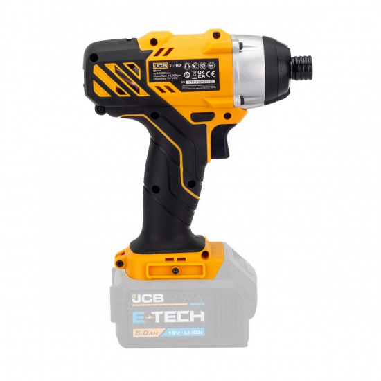 JCB Шуруповерт аккумуляторный 18V, max 150Nm, без аккумулятора JCB-18ID-B-E - 1