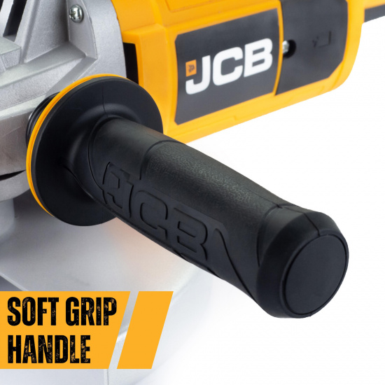JCB Машина углошлифовальная электрическая (1200Вт, 11000 об/мин, диаметр диска 115мм) JCB-AG115-SL-E - 1