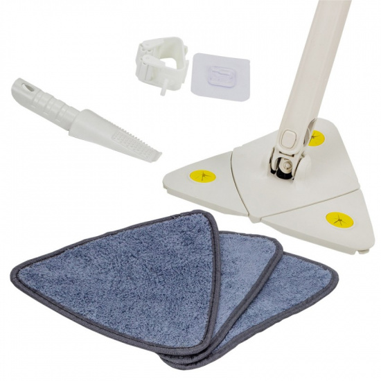 WMC TOOLS Швабра с отжимным механизмом WMC-TRI1(WHITE) - 1