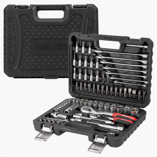 BAUMAUTO Набор инструментов 82пр. 1/4", 3/8" (6гр.) BM-4821-5DS - 1