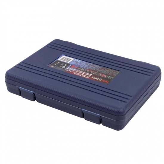 YATAFORCE Индикатор компрессии бензинового двигателя Profi 8пр.(0-21Bar, М10, М12, М14, М18 + 2 жестких прижимных адаптера-переходника) , в кейсе YF-908G1 - 1