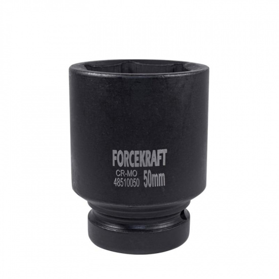 FORCEKRAFT Головка ударная глубокая 1", 52мм (6гр.) FK-48510052 - 1