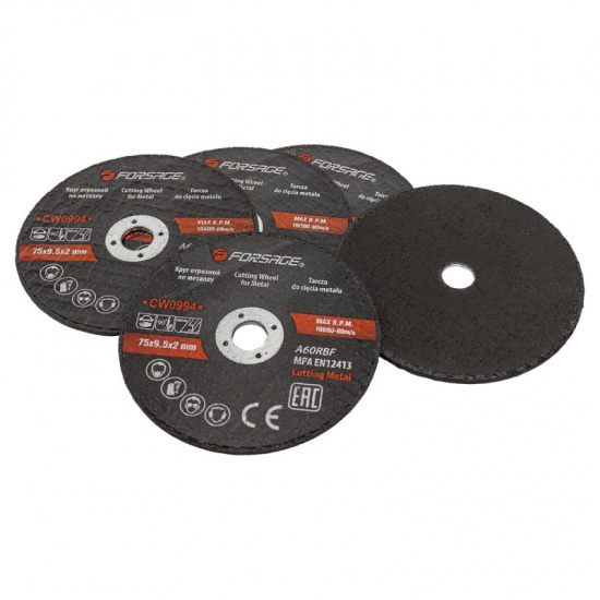 FORSAGE Круг отрезной 75x9.5x2мм (5шт./к-т) F-CW0994 - 1
