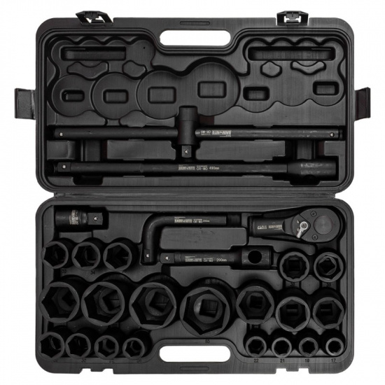 BAUMAUTO Набор инструментов ударных 26пр. 3/4" (6гр.) BM-68262-5MPB - 1