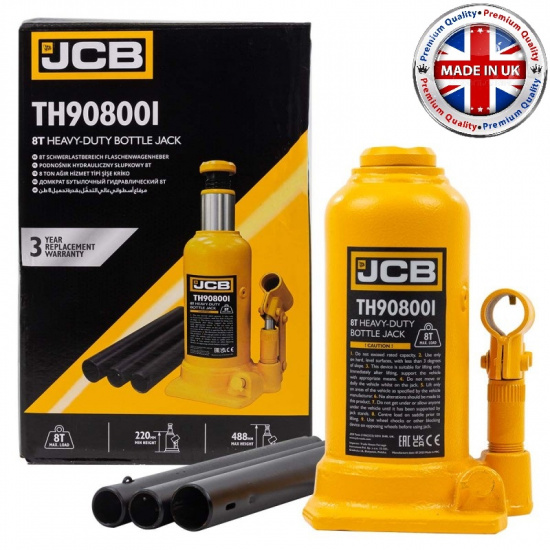 JCB Домкрат бутылочный 8т JCB-TH908001 - 1