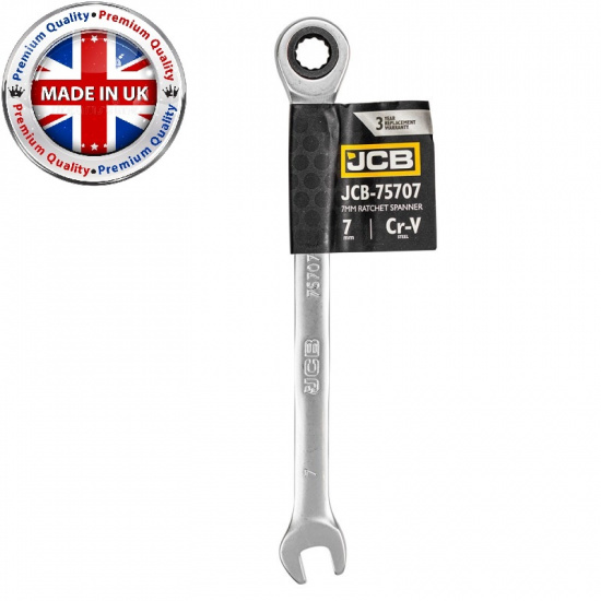 JCB Ключ комбинированный трещоточный 7мм JCB-75707 - 1