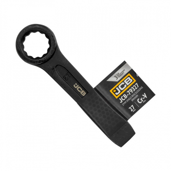 JCB Ключ накидной ударный односторонний 27мм JCB-79327 - 1