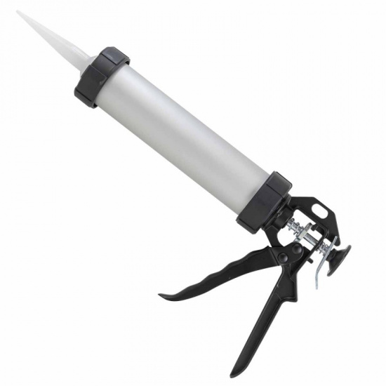 ROCK FORCE Пистолет для силикона алюминиевый, 400гр. RF-CG-01 - 1