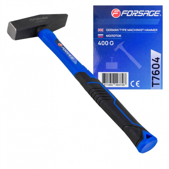 FORSAGE Молоток слесарный 400г. F-T7604 - 1