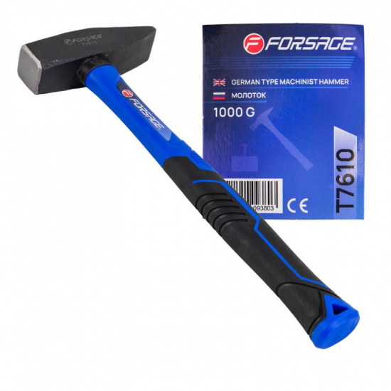 FORSAGE Молоток слесарный 1000г. F-T7610 - 1