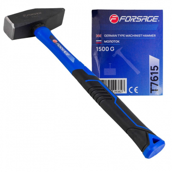 FORSAGE Молоток слесарный 1500г. F-T7615 - 1