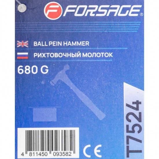 FORSAGE Молоток рихтовочный 680гр. F-T7524 - 1