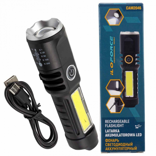 ILOFORCE Фонарь светодиодный аккумуляторный IF-CAM2046 - 1