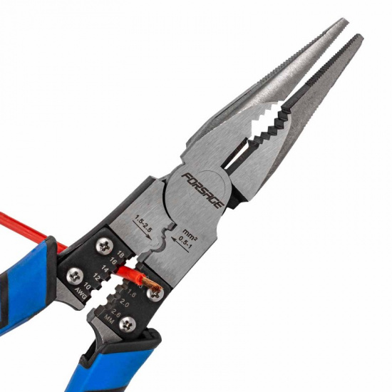 FORSAGE Длинногубцы для снятия изоляции 230мм F-610M230 - 1