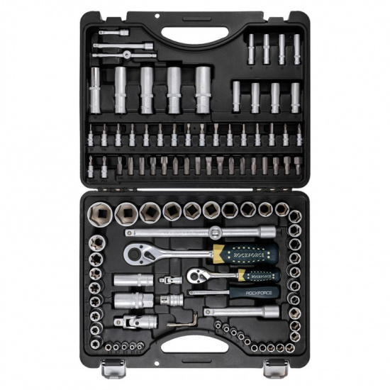 ROCK FORCE ( 3 K-T ) Набор инструмента 108пр.1/4"&1/2" (6гр.)(4-32мм) RF-41082-5EURO ( 3 K-T ) - 1