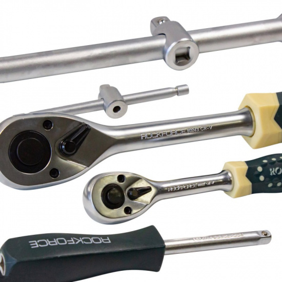 ROCK FORCE ( 3 K-T ) Набор инструмента 108пр.1/4"&1/2" (6гр.)(4-32мм) RF-41082-5EURO ( 3 K-T ) - 1