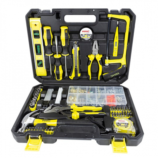 WMC TOOLS ( 6 K-T ) Набор инструментов 700пр.1/4" (6гр.)(5-13мм,шарнирно-губцевый, биты,отвертки,расходник) WMC-20700 ( 6 K-T ) - 1