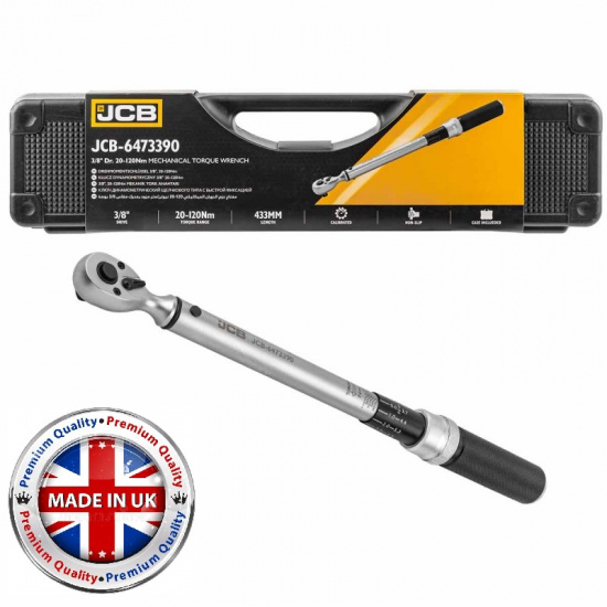 JCB Ключ моментный 20-120Нм, 3/8" JCB-6473390 - 1
