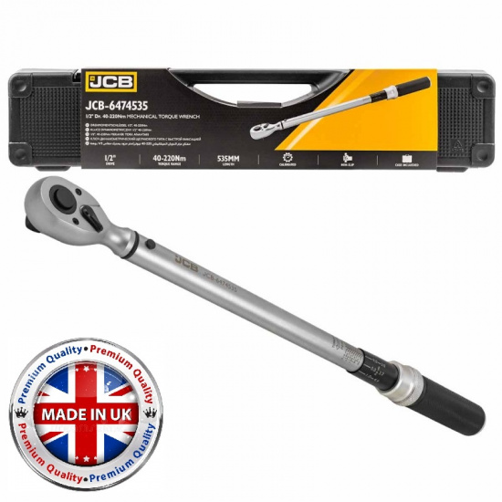 JCB Ключ моментный 40-220Нм, 1/2" JCB-6474535 - 1