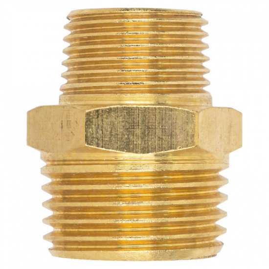 FORSAGE Соединитель резьбовой наруж. резьба 1/2" x 3/8" F-MM08/06 - 1