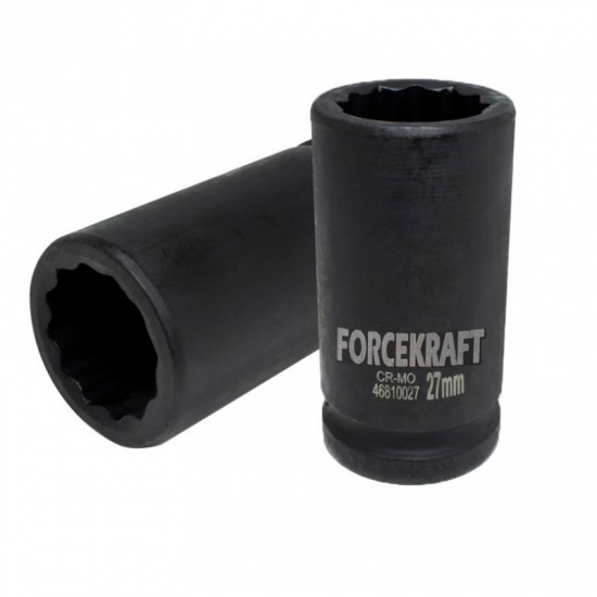 FORCEKRAFT Головка ударная глубокая 3/4", 28мм (12гр.) FK-46810028 - 1