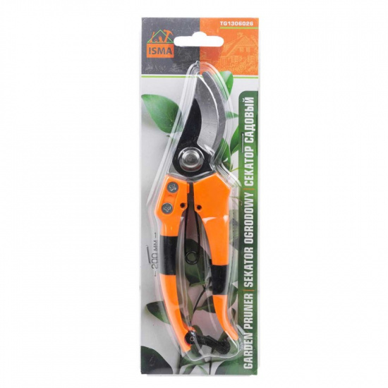 ISMA Секатор садовый 200мм ISMA-TG1306026 - 1
