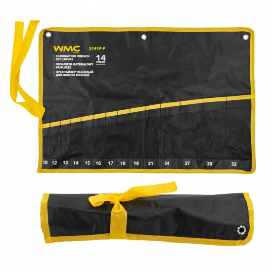 WMC TOOLS Органайзер тканевый для набора ключей 14пр. WMC-5141P-P - 1